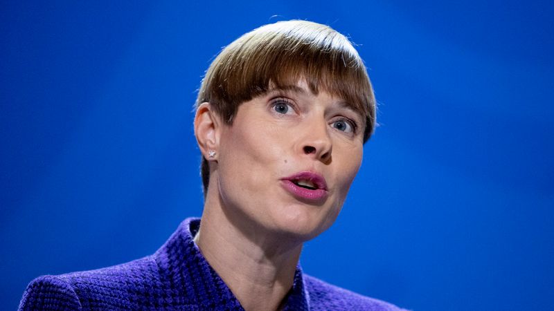Estonian President Kaljulaid in Berlin