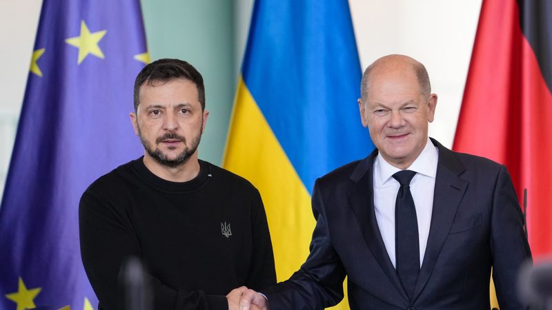 Ukrainian President Selenskyj in Berlin